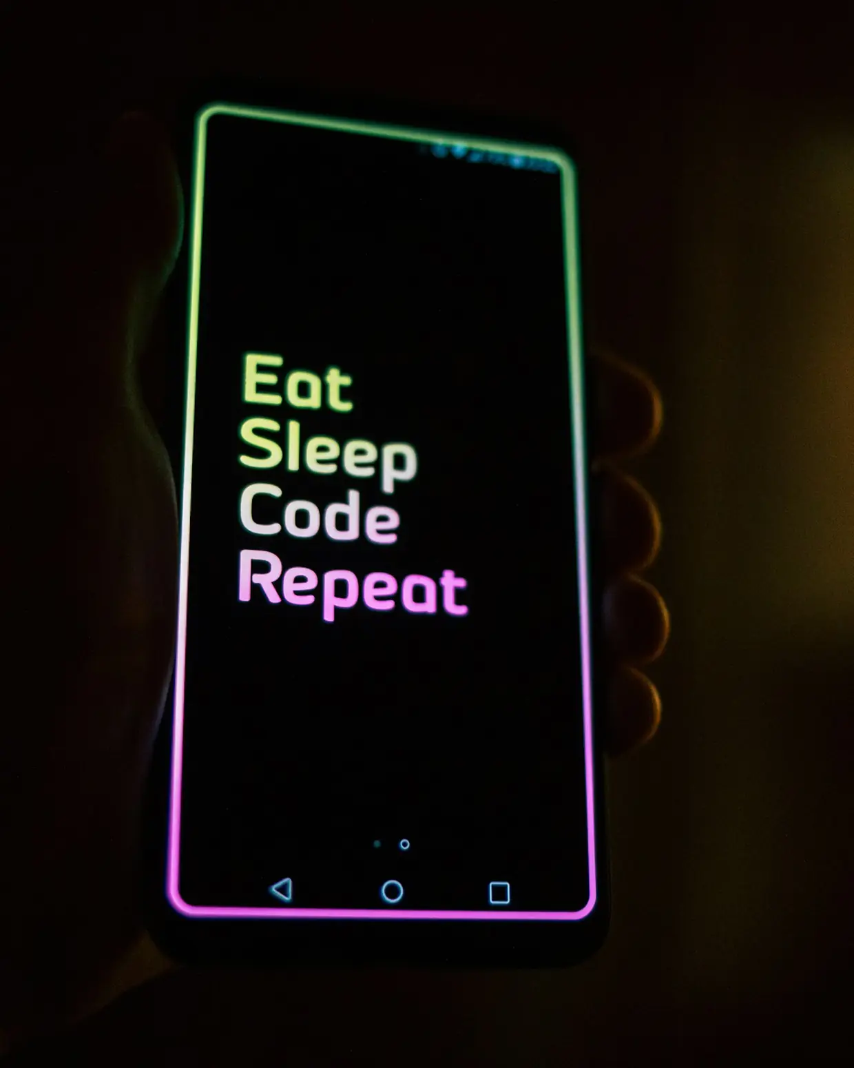 React Native developer working on mobile code