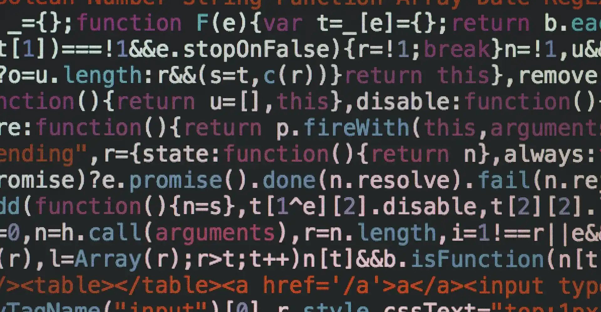 GraphQL schema code on a monitor